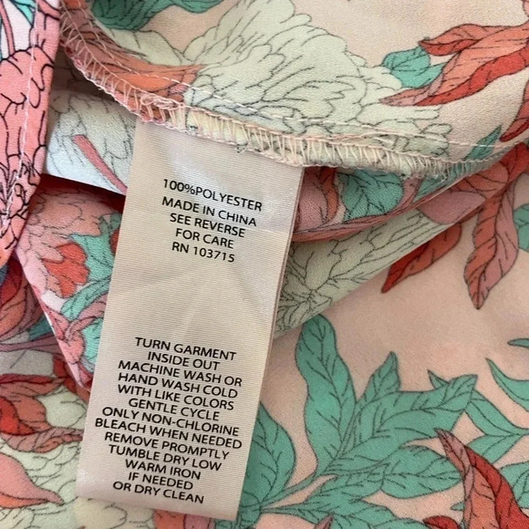 Nanette Lepore floral smocked high Lo midi dress - Picture 8 of 11